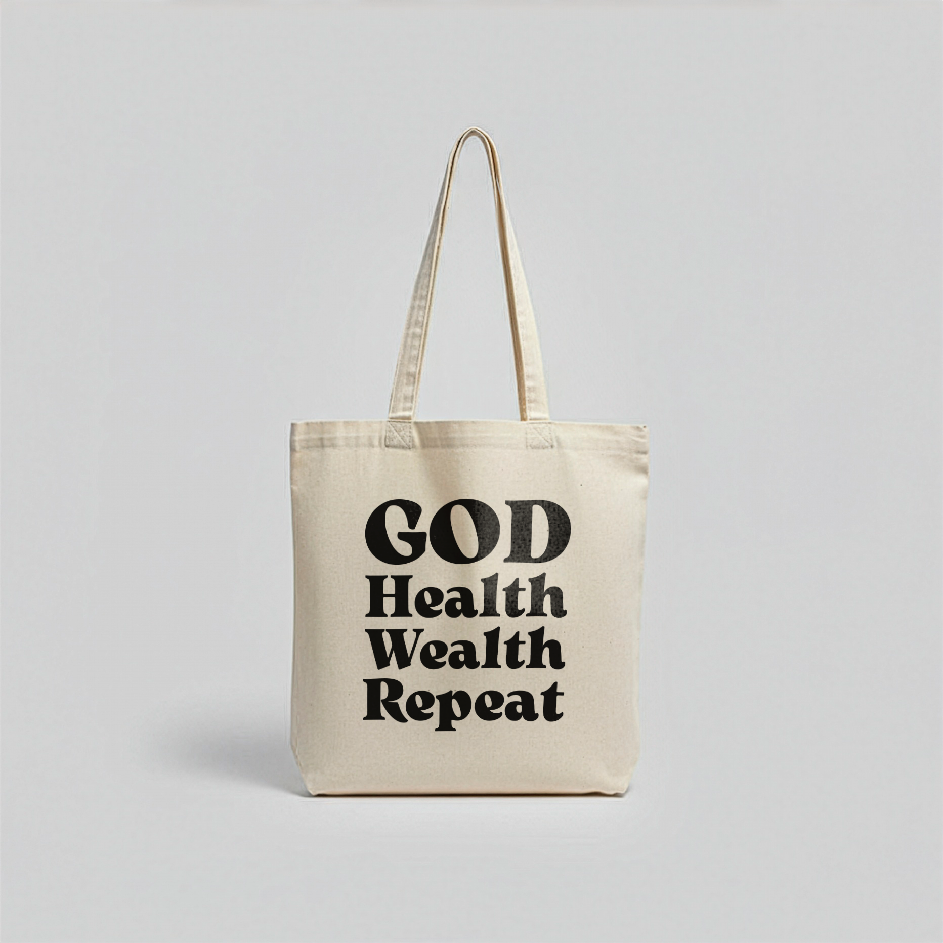 Tote bags | GOD, HEALTH & WEALTH