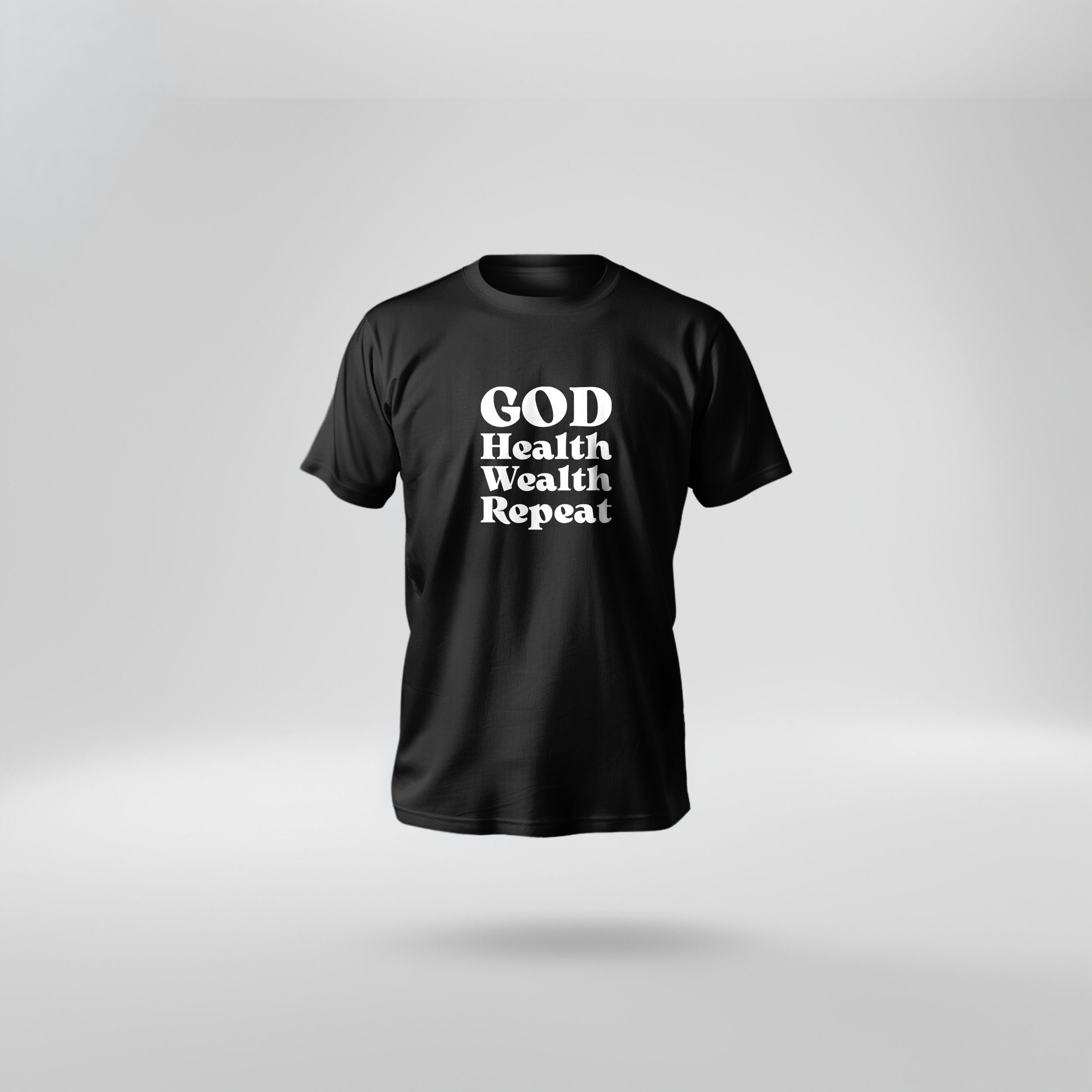 T-SHIRT | GOOD,  HEALTH & WEALTH
