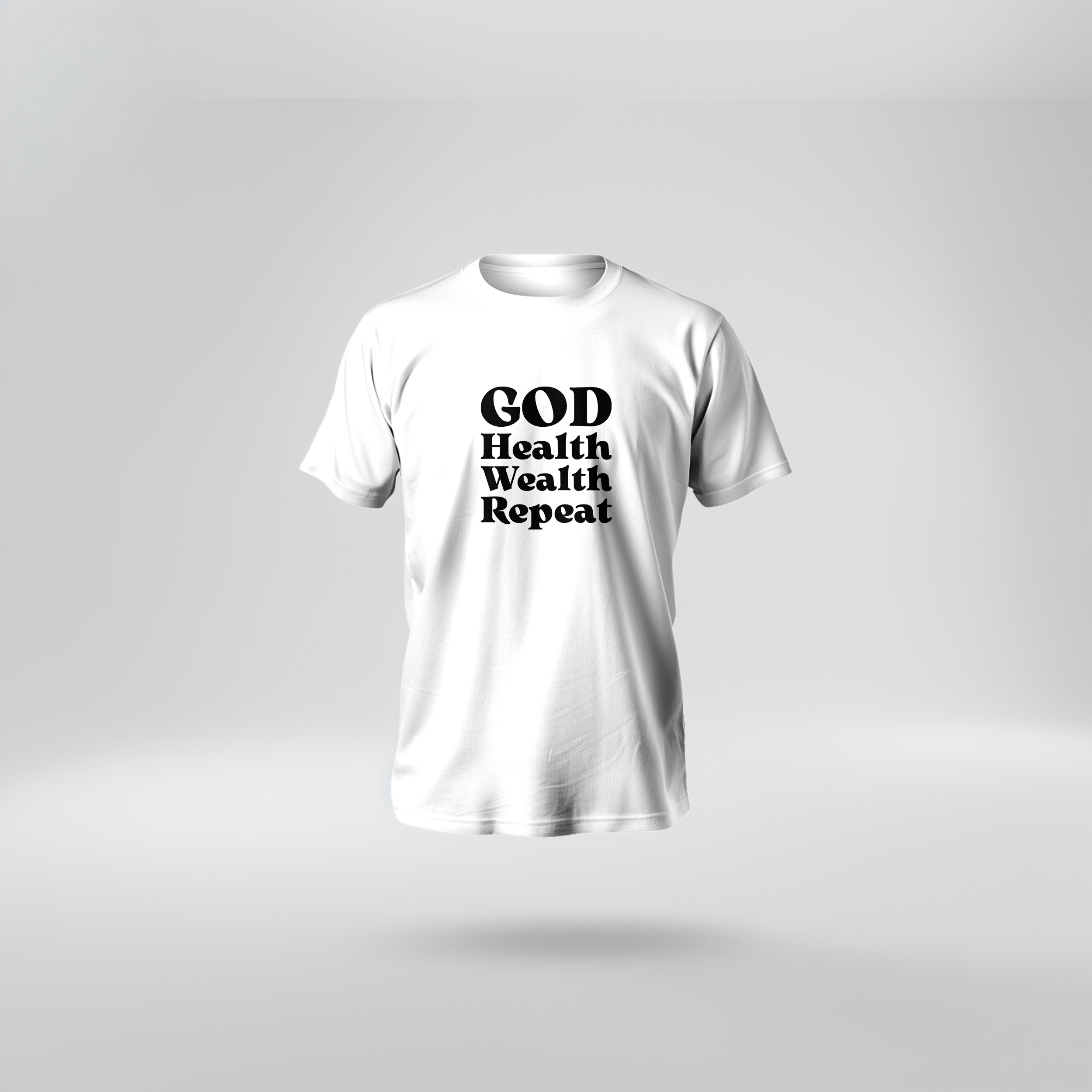T-SHIRT | GOOD,  HEALTH & WEALTH